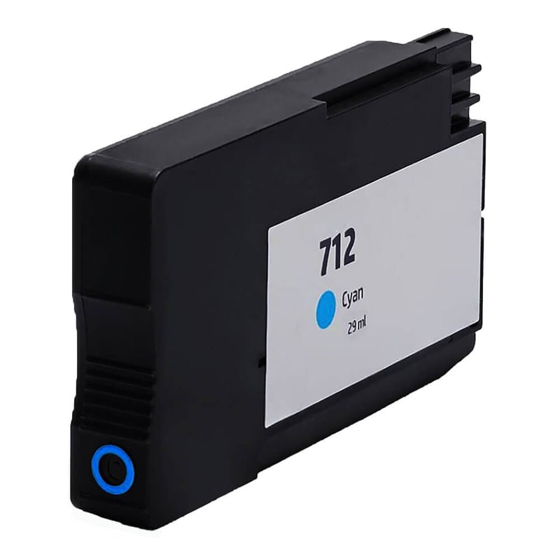 HP 712 Cyan Compatible Ink Cartridge (3ED67A)